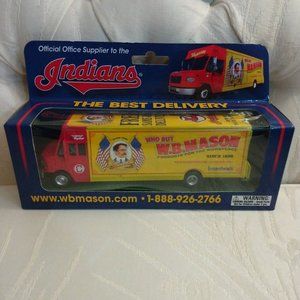 MLB Cleveland Indians W.B. Mason Delivery Truck